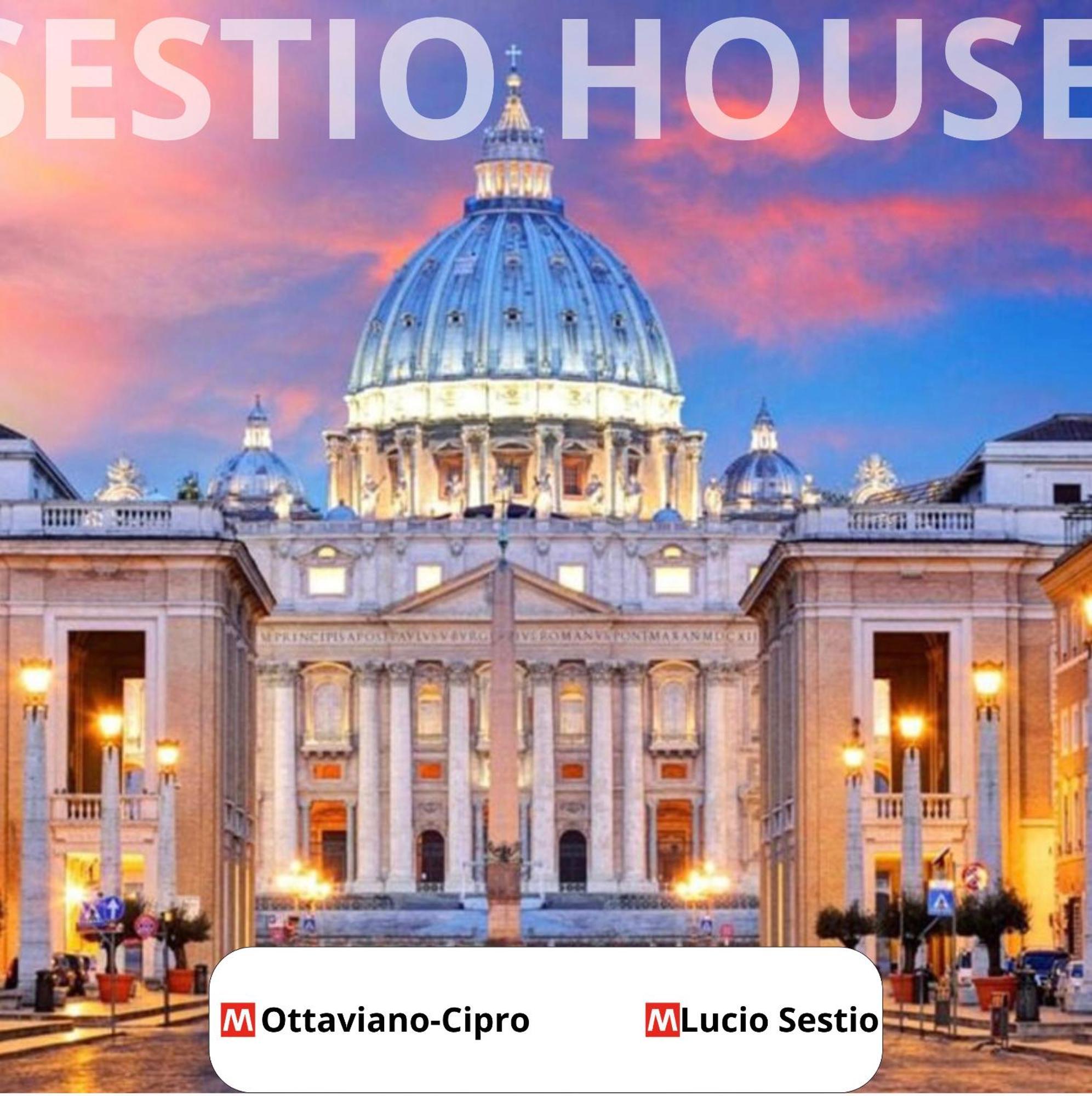 Апартаменты Sestio House Рим Экстерьер фото